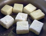 もっちりチヂミ粉で、揚げない揚げ出し豆腐作り方2写真
