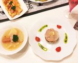ほうれん草ポテトのセルクル前菜作り方4写真