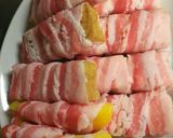 厚揚げとパプリカの豚バラ巻き作り方1写真
