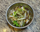 簡単☆うるいと干し貝柱のおひたし作り方5写真
