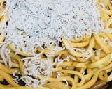 納豆のせ●しらす焼きうどん作り方3写真