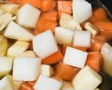 豚肩ロースのあまからサイコロ角煮作り方1写真