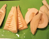 たけのことわかめの炊き合わせ作り方1写真
