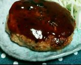 ポークハンバーグステーキ☆ガッツだぜ！作り方14写真
