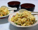 もち麦ごはんで玉子チャーハン作り方9写真