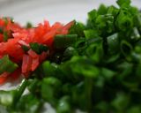 もち麦ごはんで玉子チャーハン作り方2写真
