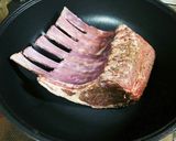 ラック・オブ・ラム【骨付子羊肉のグリル】作り方8写真