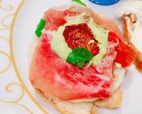 アボカドソースと白カブと生ハムの前菜作り方11写真