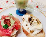 アボカドソースと白カブと生ハムの前菜作り方12写真