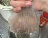 白ネギのひき肉詰め焼き作り方7写真