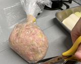 白ネギのひき肉詰め焼き作り方8写真