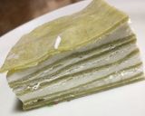 抹茶クレープケーキ ホイップor粒あん作り方9写真