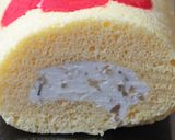 梅酒で候*迎春の宴席ロールケーキ作り方46写真