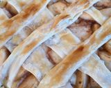我家のクリスマスケーキは簡単アップルパイ作り方8写真