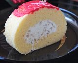 梅酒で候*迎春の宴席ロールケーキ作り方47写真
