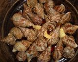 洗って煮るだけ♪簡単♪煮つぶ貝♪作り方4写真