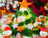 簡単！ポテトサラダDEクリスマスツリー♪作り方12写真