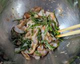 みるみる酒が減る生貝ひもの明太大葉和え作り方3写真
