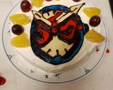 仮面ライダージオウ　ケーキ作り方5写真