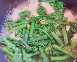 新芯菜（菜ばなの仲間）と高野豆腐の卵とじ作り方5写真