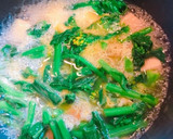 新芯菜（菜ばなの仲間）と高野豆腐の卵とじ作り方6写真