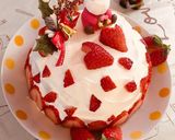 簡単♪まんまるドームのショートケーキ♡作り方10写真