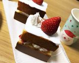 乗せるだけで簡単！カステラでイチゴケーキ作り方2写真