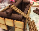 2018 クリスマス お菓子の家作り方7写真