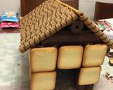 2018 クリスマス お菓子の家作り方8写真