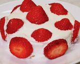 ローソンのロールケーキで♪時短デコケーキ作り方9写真