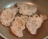 ポークステーキ（備忘録）作り方3写真