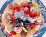 フルーツたっぷり♥リースケーキ作り方4写真
