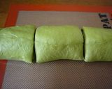 小倉抹茶パン♪作り方5写真
