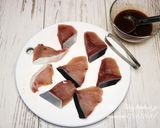 鰤のピリ辛揚げ。作り方1写真