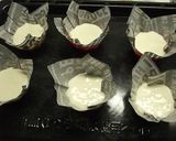 とろけるジャムチーズ　カップケーキ作り方5写真