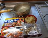 最速の琴浦さんのカレー汁？雑炊？作り方2写真