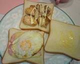 照り焼きチキン　クラブハウス✩サンド作り方5写真