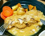 .チキンのオレンジジュース煮:)作り方4写真