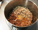 青菜と豚肉のそぼろの混ぜご飯作り方6写真