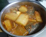 鯖と大根の韓国風煮つけ作り方3写真