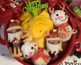 簡単キャラ弁 クリスマス トナカイのツノ作り方10写真