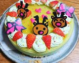 ケーキ屋さんのスポンジ♪+デコ例♪作り方15写真