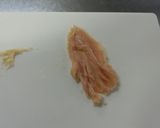 手軽なおつまみ！鶏ささみのしそチーズ焼き作り方1写真