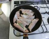 手軽なおつまみ！鶏ささみのしそチーズ焼き作り方5写真