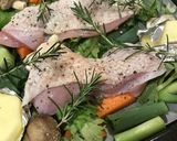 ハーブ香る地鶏のシンプルローストチキン作り方2写真