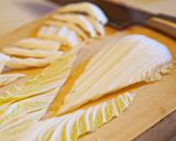 おっと飯・白菜と牛肉のオイスターごはん作り方1写真
