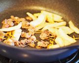 おっと飯・白菜と牛肉のオイスターごはん作り方4写真