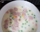 ☆朝食に♪ミックスベジタブル豆乳スープ☆作り方2写真