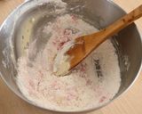 苺チョコ白　3色のスノーボールサンド作り方3写真