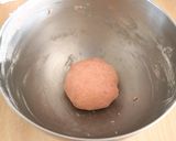 苺チョコ白　3色のスノーボールサンド作り方4写真